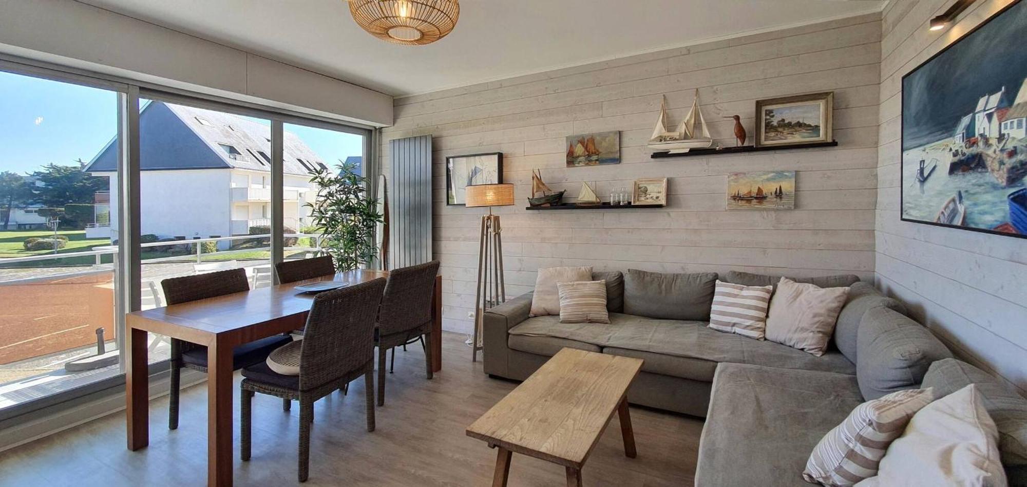 Ker Mamette Bel Appartement En Bord De Mer Quiberon Luaran gambar